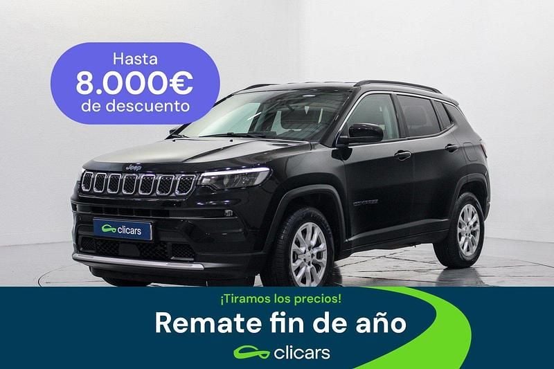 Negro Usado 2023 Jeep Compass Limited SUV | 21.890 € (Precio justo) - Imagen 1/4