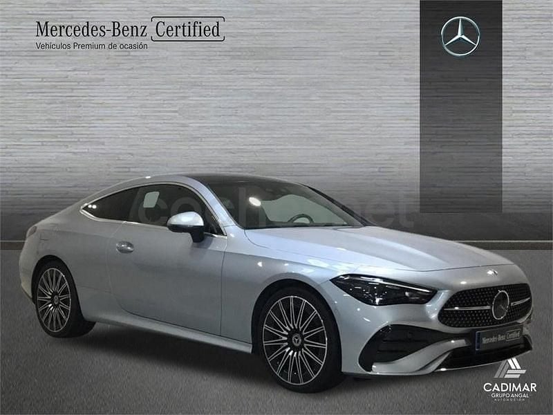 Usado Mercedes CLE220 197 CV (144 kW) 2024 Gris / plata Coupe
