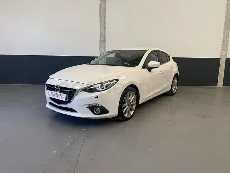 Usado Mazda 3 Style 150 CV (110 kW) 2015 Blanco Berlina