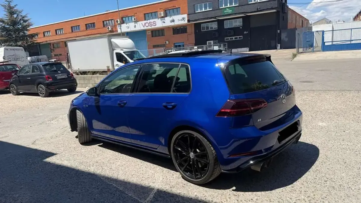 Usado VW Golf VII R 299 CV (219 kW) 2019 Azul Utilitario