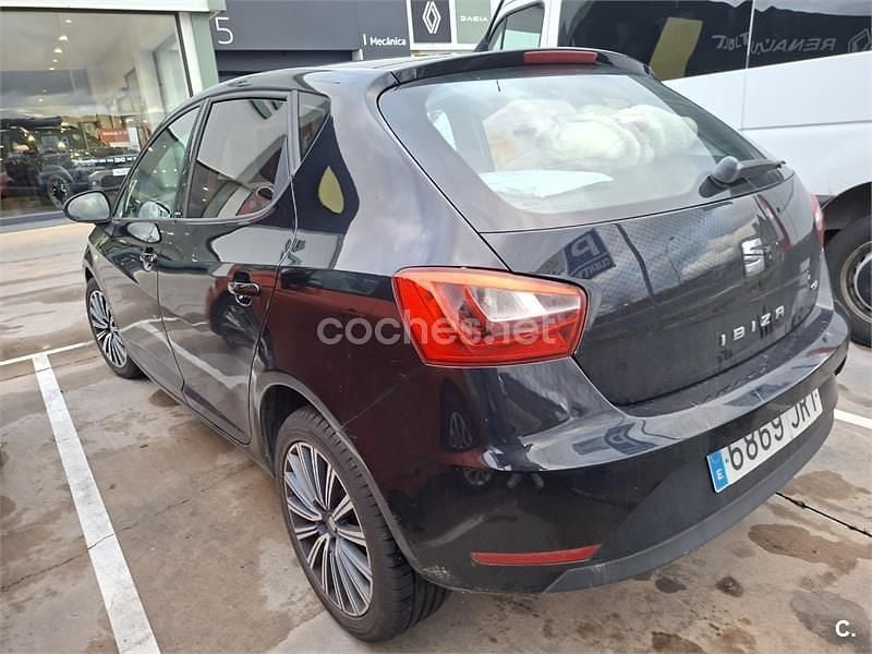 Usado Seat Ibiza CONNECT 90 CV (66 kW) 2016 Negro Berlina
