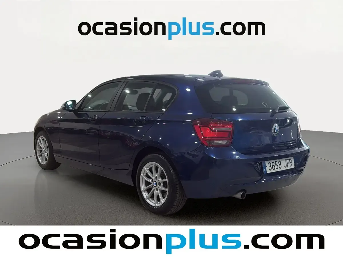 Usado BMW 116 116 CV (85 kW) 2015 Azul Utilitario
