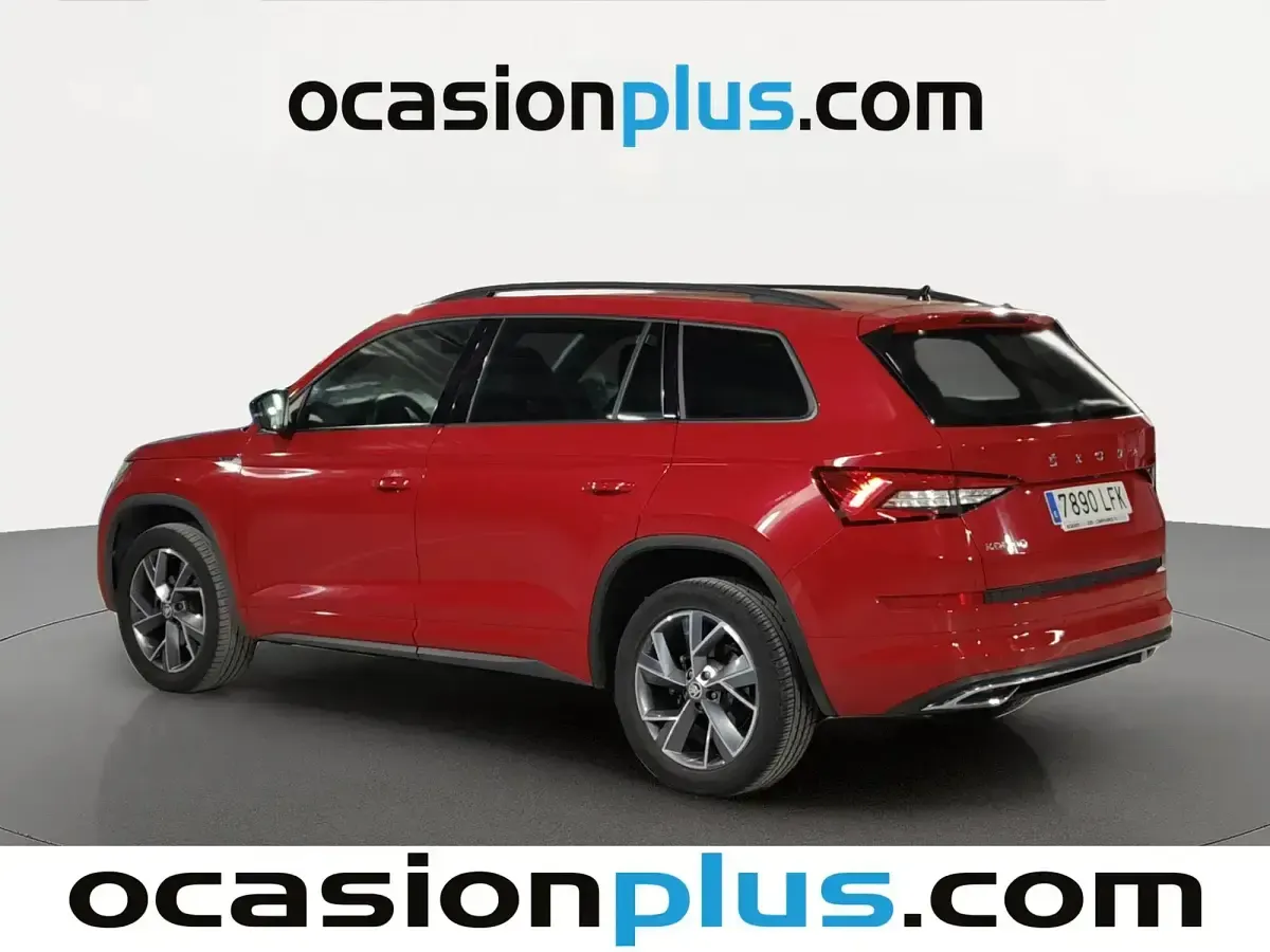 Begagnad Skoda Kodiaq SportLine 150 HK (110 kW) 2020 Röd SUV
