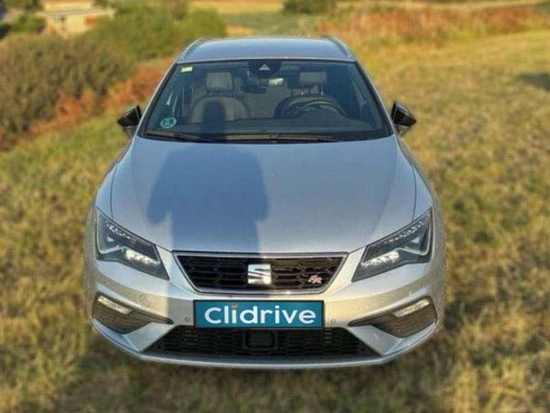 Usado Seat Leon ST FR 150 CV (110 kW) 2020 Gris Familiar
