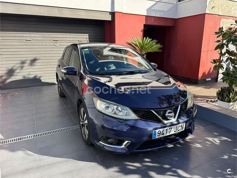 Violeta / lila Usado 2015 Nissan Pulsar Tekna Berlina | 7000 € (Buen precio) - Imagen 1/4