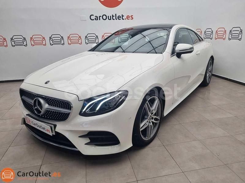 Blanco Usado 2017 Mercedes E220 Coupe | 30.995 € (Precio justo) - Imagen 1/4