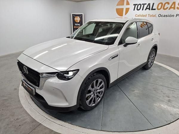 Usado Mazda CX-60 Exclusive-Line 327 CV (240 kW) 2022 Blanco SUV
