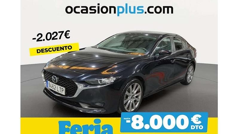 Negro Usado 2021 Mazda 3 Berlina | 20.273 € (Precio justo) - Imagen 1/4