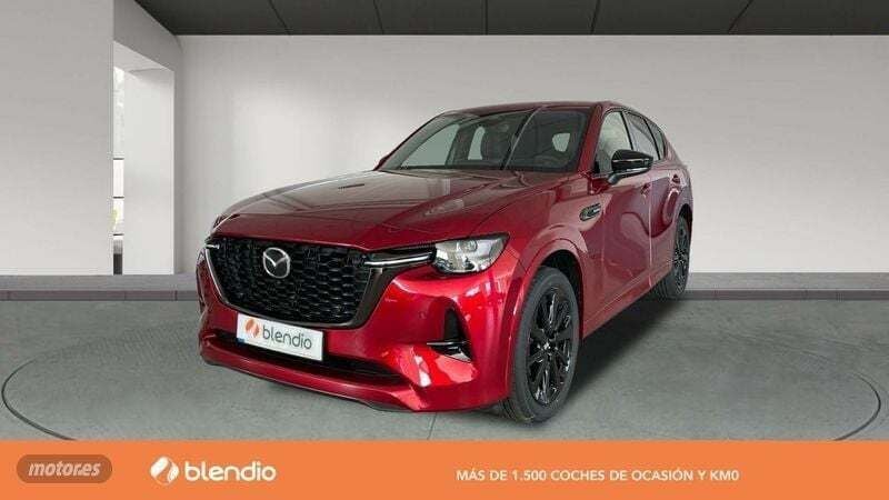 Rojo Nuevo 2025 Mazda CX-60 Homura-Line SUV | 59.100 € (Precio justo) - Imagen 1/4