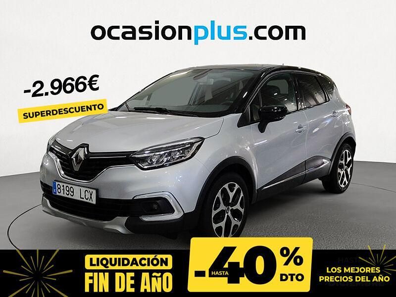 Gris / plata Usado 2019 Renault Captur Zen SUV | 13.200 € (Super precio) - Imagen 1/4