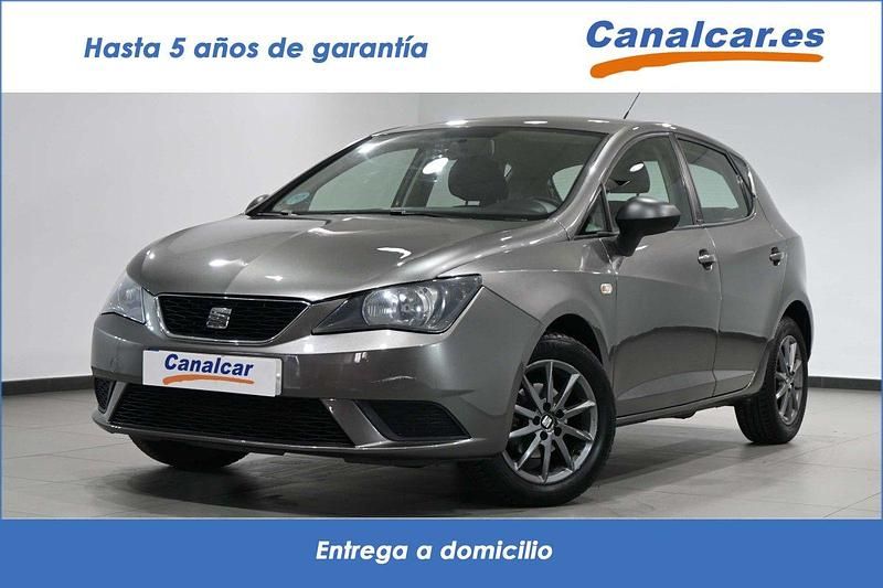 Gris Usado 2015 Seat Ibiza Reference Berlina | 7490 € (Precio justo) - Imagen 1/4