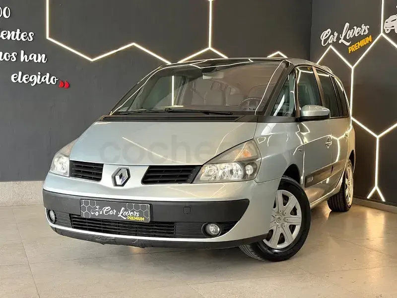 Usado Renault Espace Authentique 120 CV (88 kW) 2004 Gris / plata Monovolumen