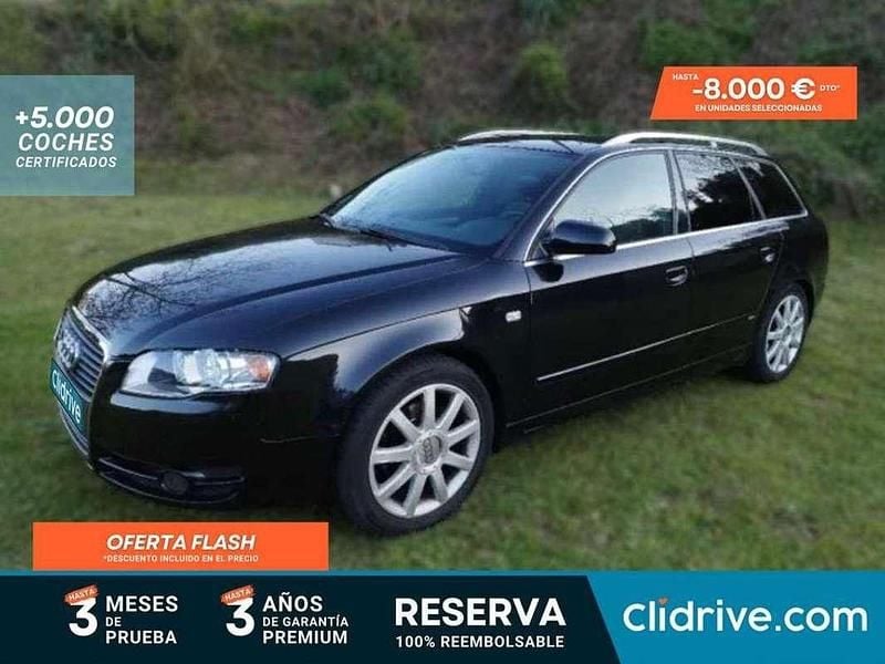 Usado Audi A4 Premium 140 CV (102 kW) 2005 Negro Familiar