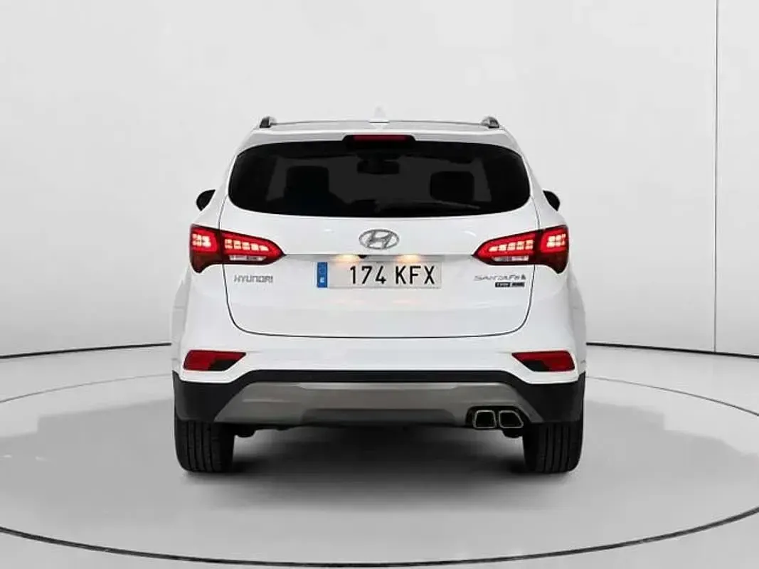 Usado Hyundai Santa Fe Style 201 CV (147 kW) 2017 Blanco SUV