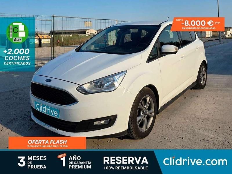 Blanco Usado 2019 Ford C-MAX Titanium Monovolumen | 10.890 € (Super precio) - Imagen 1/3