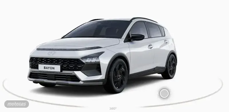 Nuevo Hyundai Bayon Blackline 90 CV (66 kW) 2026 Blanco SUV