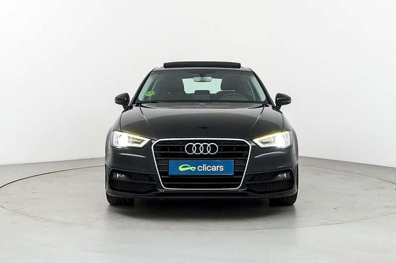 Usado Audi A3 S-Line 110 CV (80 kW) 2015 Negro Utilitario
