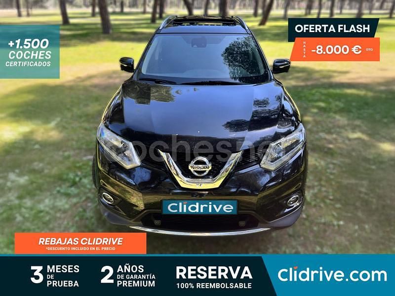 Negro Usado 2015 Nissan X-Trail 360º SUV | 13.890 € (Precio justo) - Imagen 1/3