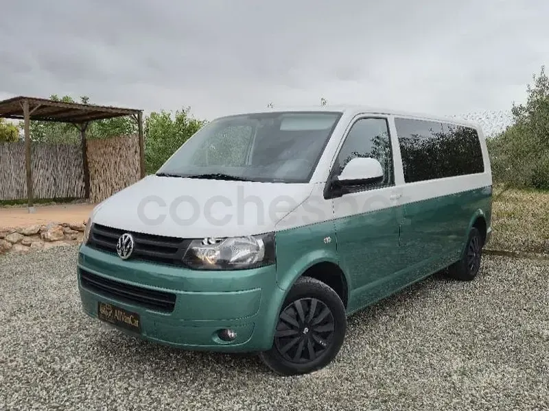 Usado VW T5 140 CV (102 kW) 2012 Verde Van