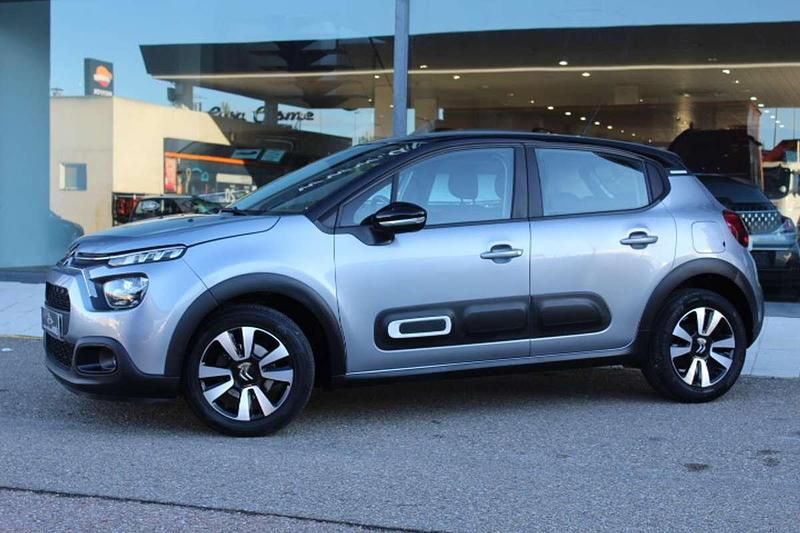 Usado Citroën C3 Feel 83 CV (61 kW) 2021 Negro Berlina