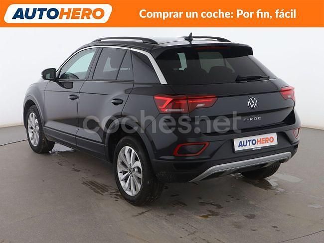 Usado VW T-Roc Life 150 CV (110 kW) 2023 Negro SUV
