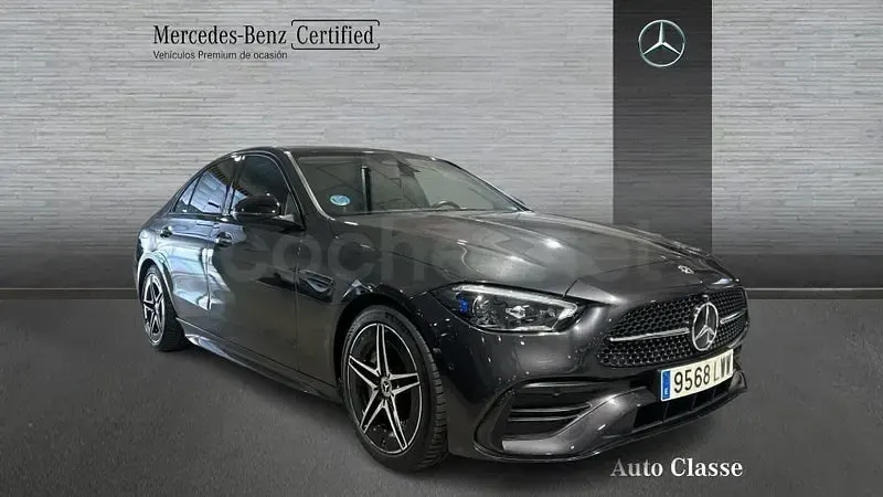 Usado Mercedes C220 200 CV (147 kW) 2022 Gris / plata Familiar