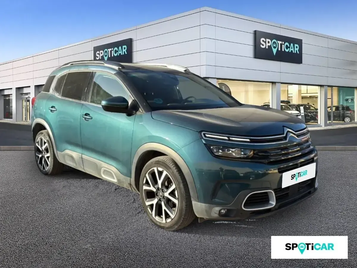 Usado Citroën C5 Aircross Shine 131 CV (96 kW) 2020 Azul SUV