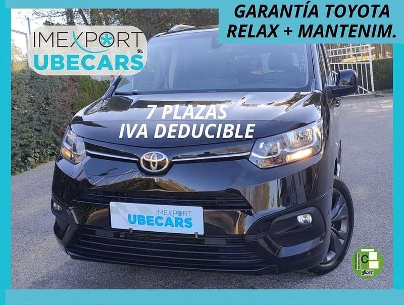 Usado Toyota Proace Advance 131 CV (96 kW) 2021 Negro Monovolumen