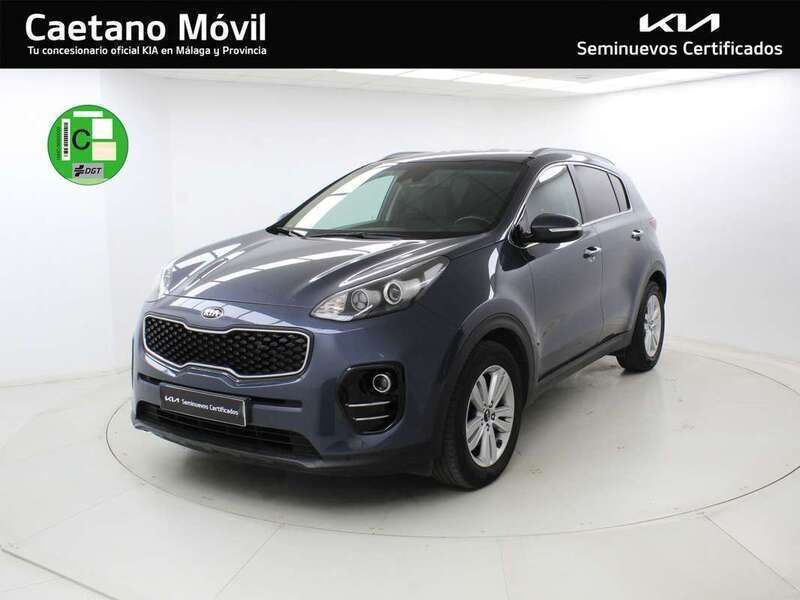 Azul Usado 2018 Kia Sportage SUV | 21.990 € (Un poco caro) - Imagen 1/4