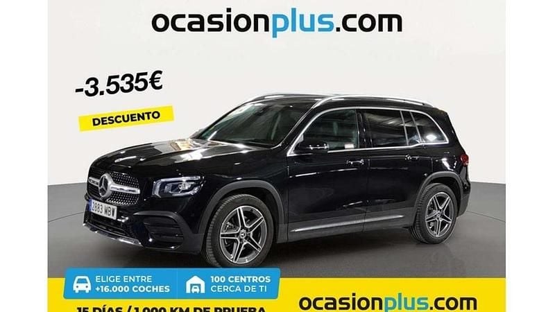 Usado Mercedes GLB200 AMG 150 CV (110 kW) 2022 Negro SUV