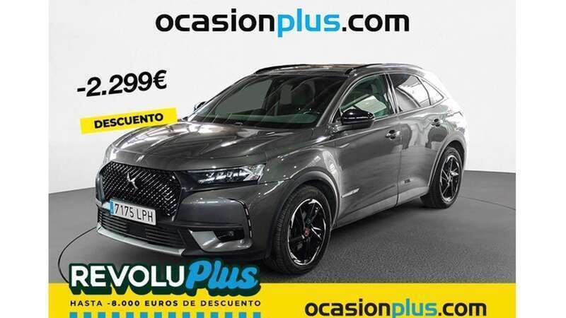 Gris Usado 2021 DS Automobiles DS7 Crossback Performance SUV | 22.991 € (Buen precio) - Imagen 1/4
