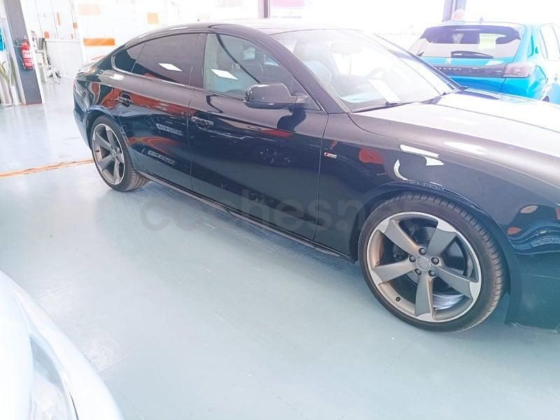 Usado Audi A5 Sportback S-Line 150 CV (110 kW) 2016 Negro Utilitario
