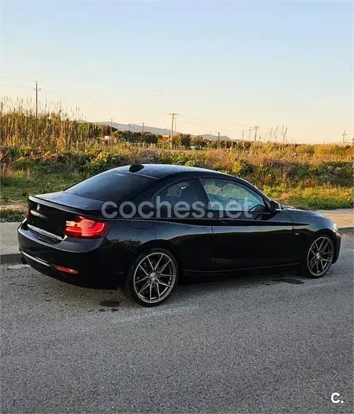 Usado BMW 220 Sport Line 184 CV (135 kW) 2015 Negro Coupe