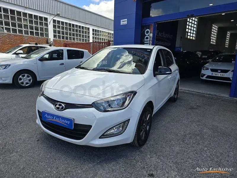 Usado Hyundai i20 GO! 85 CV (62 kW) 2014 Blanco Utilitario