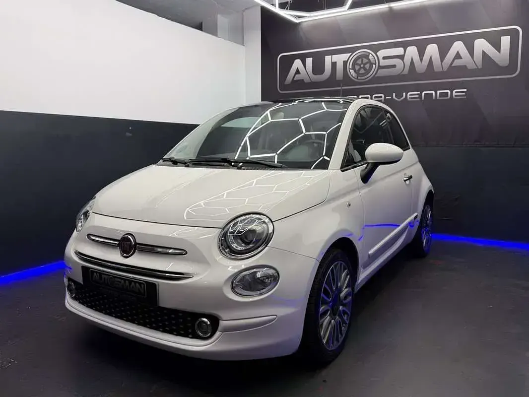 Usado Fiat 500 Lounge 68 CV (50 kW) 2018 Blanco Utilitario