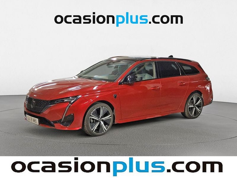 Rojo Usado 2022 Peugeot 308 GT Familiar | 21.728 € (Precio justo) - Imagen 1/4