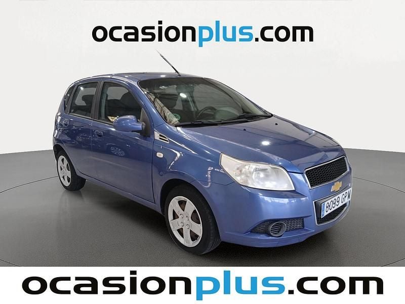 Usado Chevrolet Aveo LS 101 CV (74 kW) 2009 Azul Utilitario