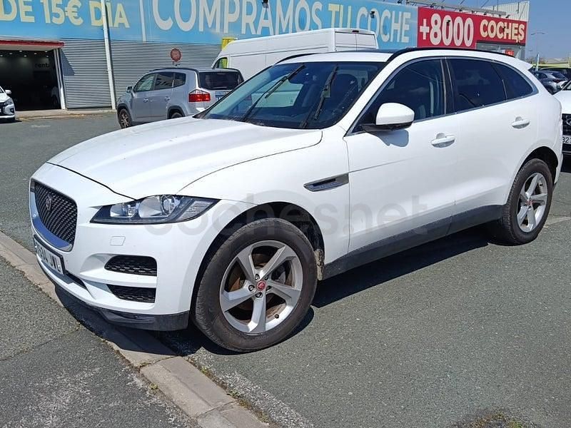 Usado Jaguar F-Pace Prestige 180 CV (132 kW) 2017 Blanco SUV