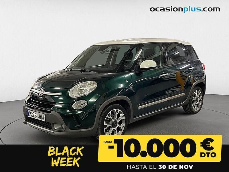 Verde Usado 2015 Fiat 500L Trekking Monovolumen | 9690 € (Precio justo) - Imagen 1/4