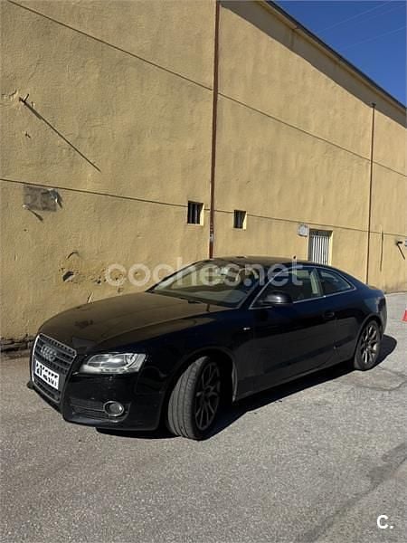 Usado Audi A5 S-Line 190 CV (139 kW) 2009 Negro Coupe