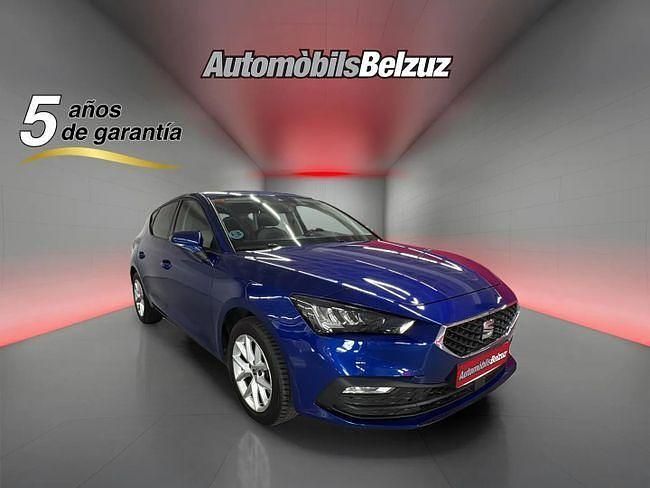 Usado Seat Leon Style 130 CV (95 kW) 2020 Azul