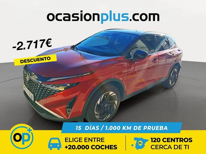 Rojo Usado 2024 Nissan Qashqai N-Connecta SUV | 26.290 € (Precio justo) - Imagen 1/4