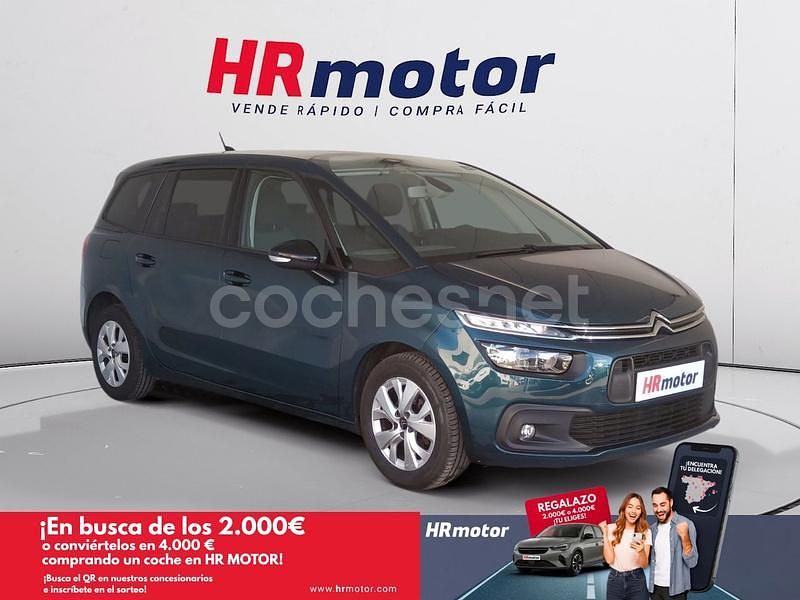 Azul Usado 2021 Citroën C4 SpaceTourer Business Class Monovolumen | 13.240 € (Precio justo) - Imagen 1/4