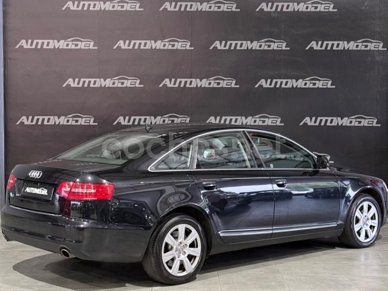 Usado Audi A6 240 CV (176 kW) 2009 Negro Berlina