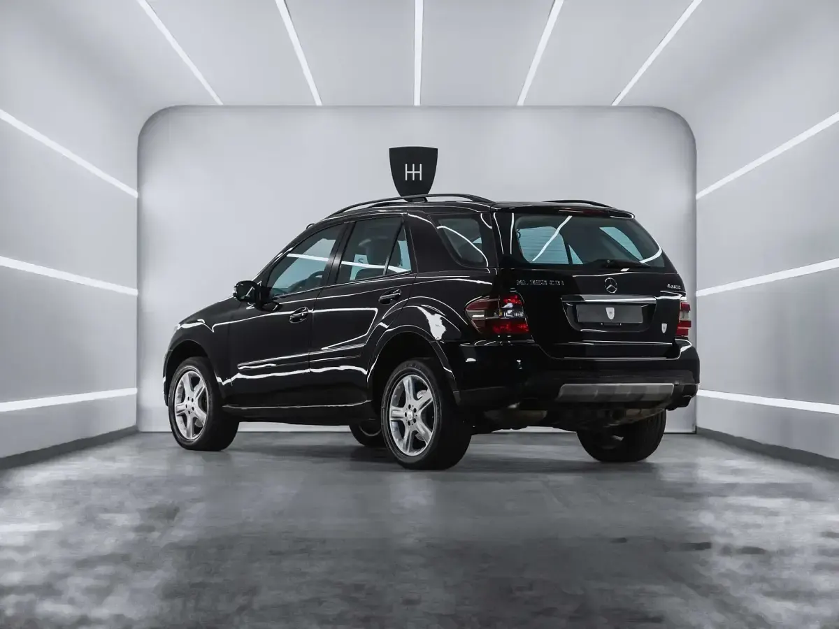 Usado Mercedes ML320 224 CV (164 kW) 2008 Negro SUV