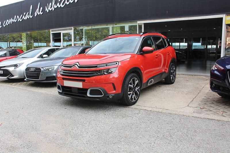 Rojo Usado 2019 Citroën C5 Aircross Feel SUV | 16.250 € (Precio justo) - Imagen 1/4
