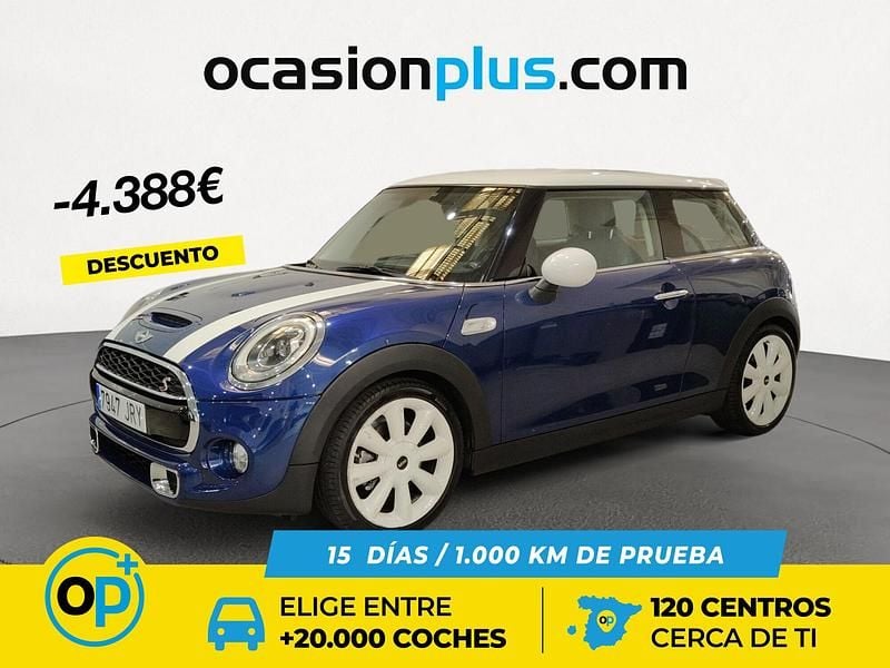 Usado Mini Cooper S 192 HP (141 kW) 2016 Azul Citadino