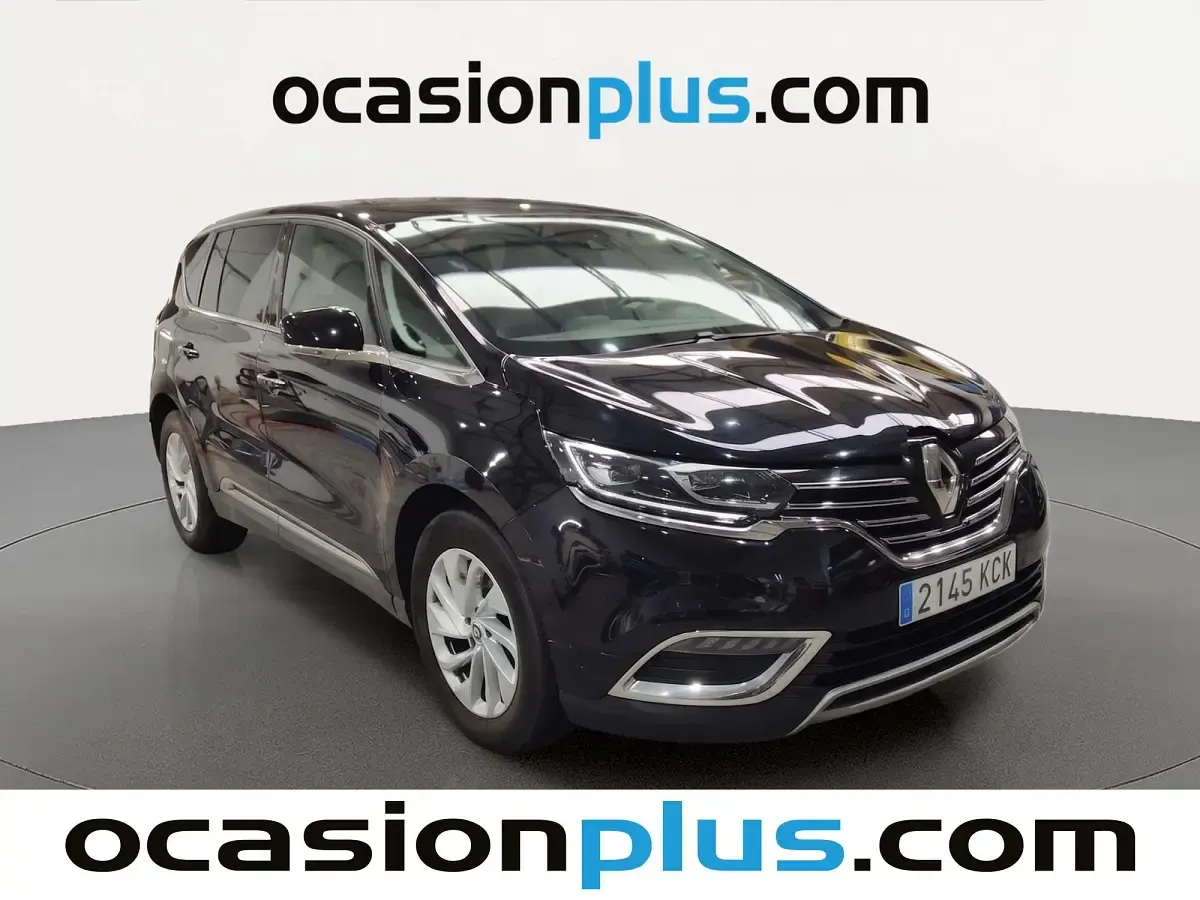 Usado Renault Espace Zen 131 CV (96 kW) 2017 Negro Monovolumen