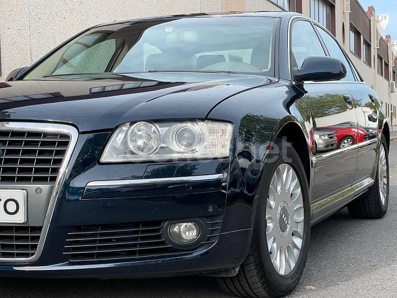 Usado Audi A8 233 CV (171 kW) 2007 Azul Berlina
