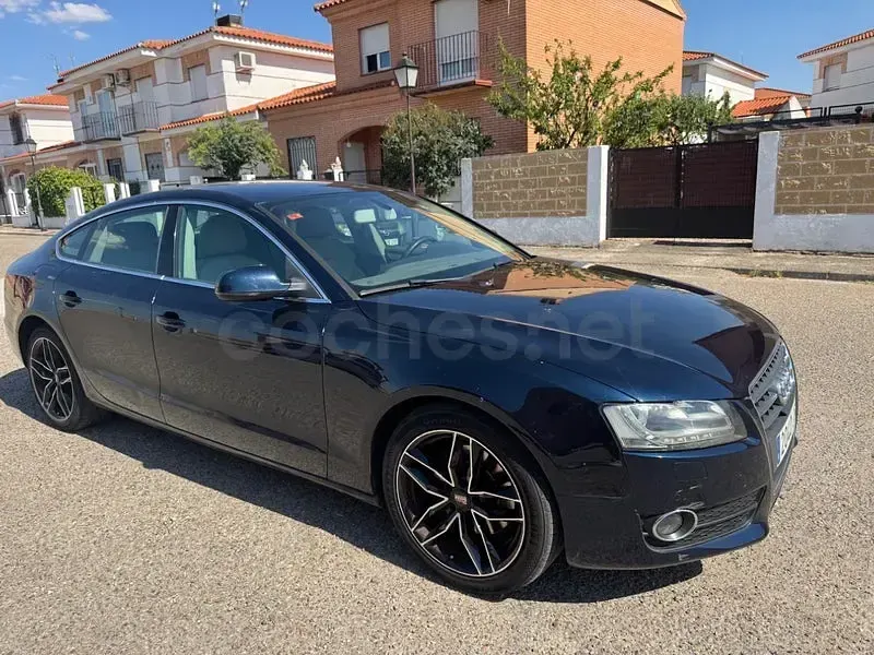 Usado Audi A5 Sportback Advanced 190 CV (139 kW) 2015 Azul Utilitario